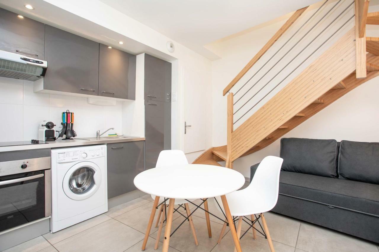 004 - Appartement Moderne Et Terrasse - Jeanne D'Arc, Toulouse Buitenkant foto